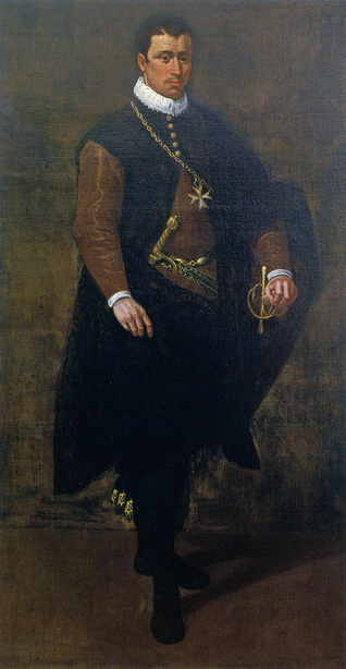 A Knight of Malta 1600 by Giovan PAolo Cavagna  Bardini Museum